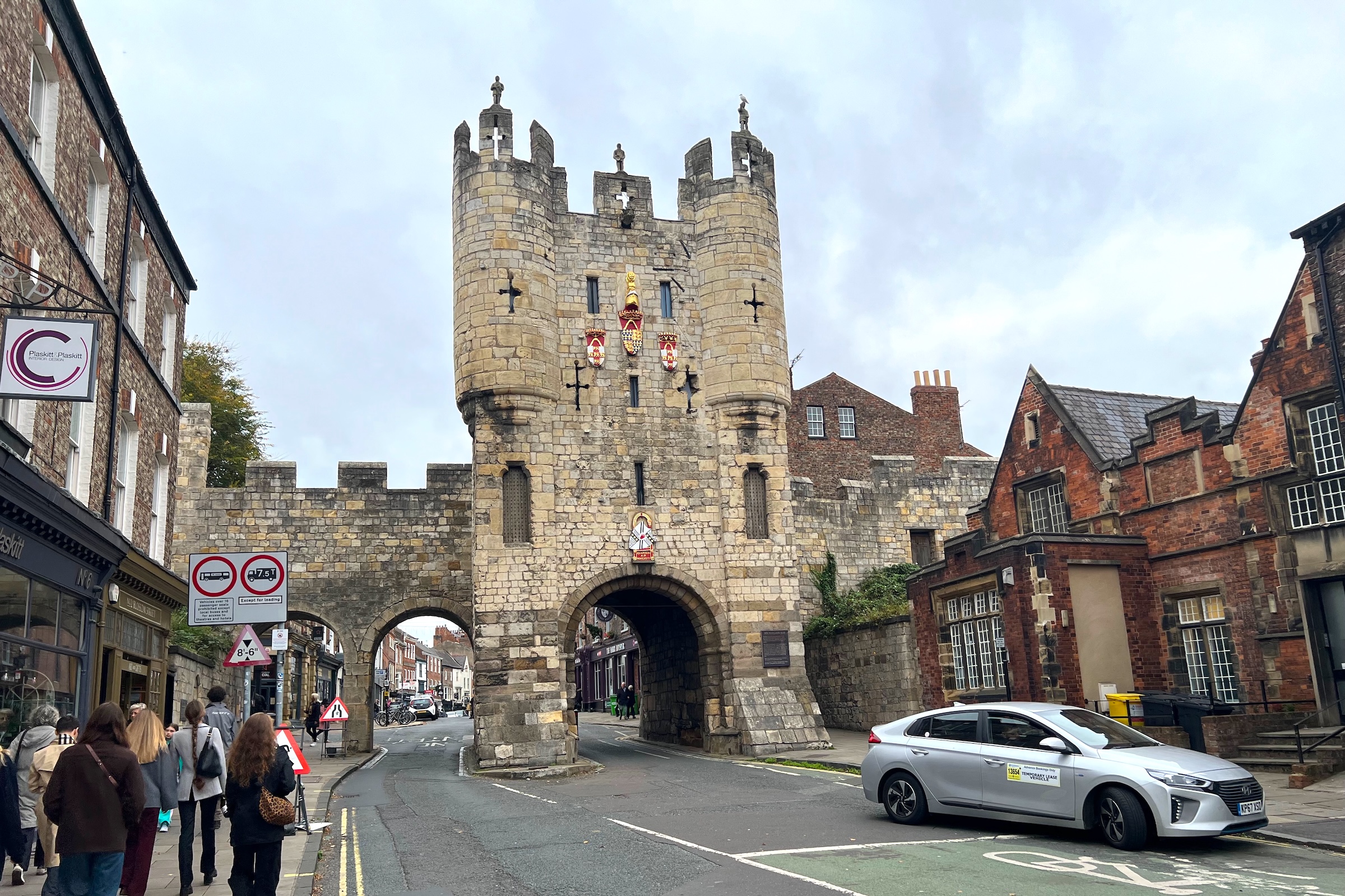Altstadt von Hull mit Kopfsteinpflaster