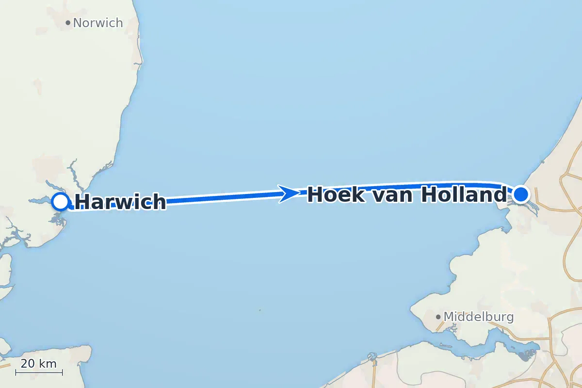 Harwich - Hoek van Holland